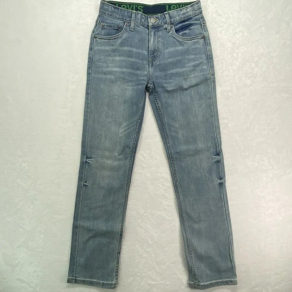 Levis 511 Mens Jeans 14R 27x29 Slim Straight Blue cowboy western rodeo